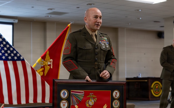 Advanced Infantry Training Battalion, School of Infantry – East Relief and Appointment Ceremony