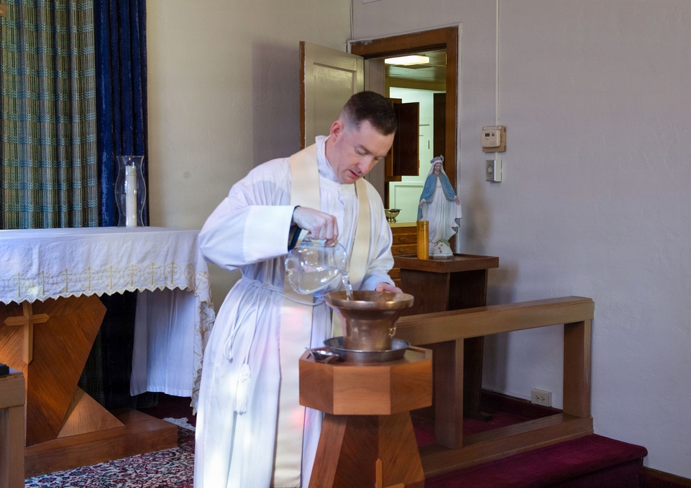 USS Carl Vinson (CVN 70) Baptism Ceremony