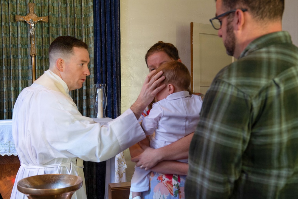 USS Carl Vinson (CVN 70) Baptism Ceremony