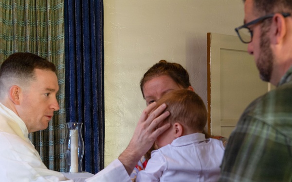 USS Carl Vinson (CVN 70) Baptism Ceremony