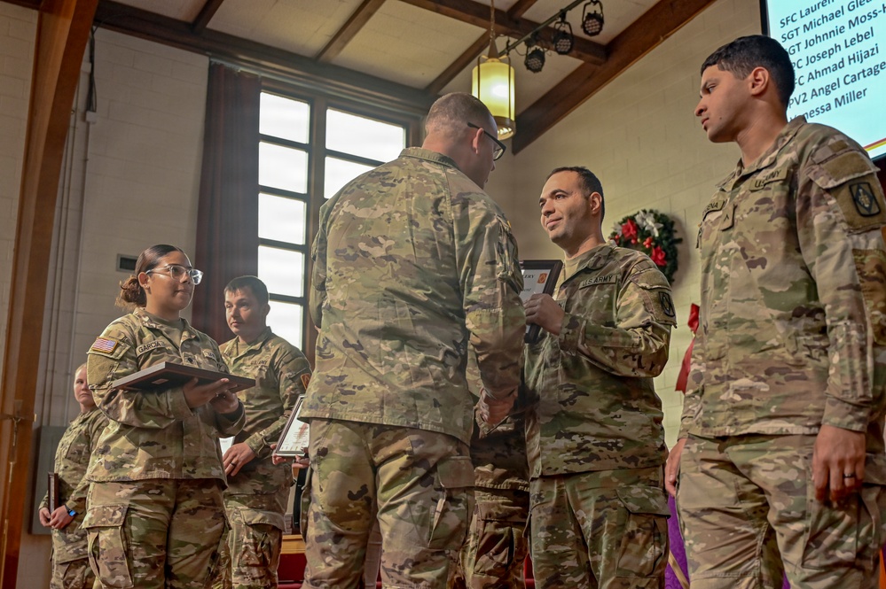 75th Field Artillery Brigade Volunteer Recognition Ceremony