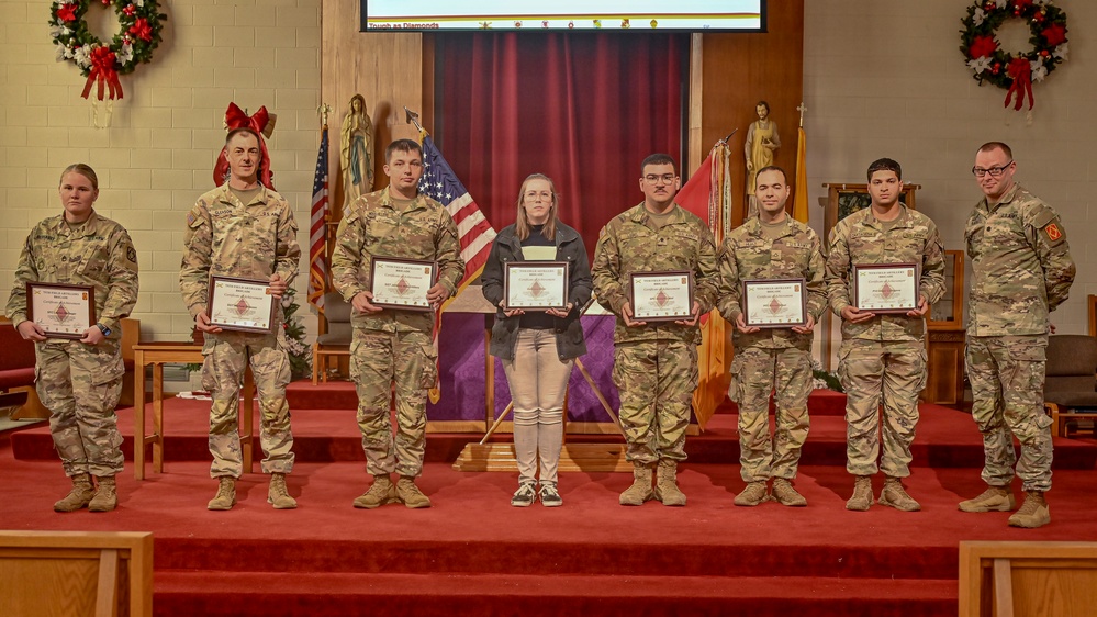 75th Field Artillery Brigade Volunteer Recognition Ceremony