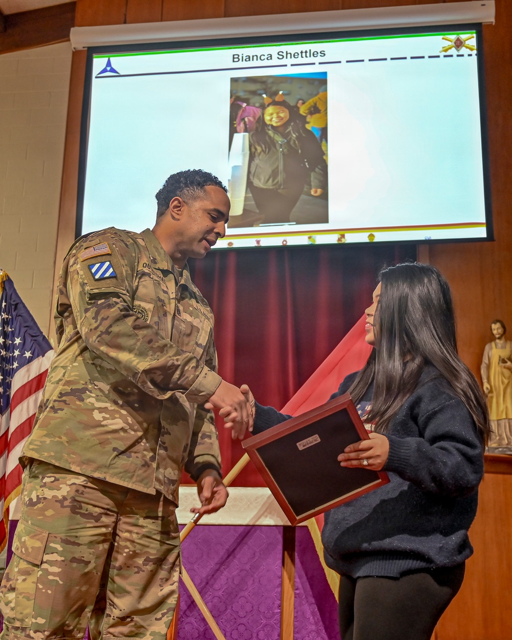 75th Field Artillery Brigade Volunteer Recognition Ceremony