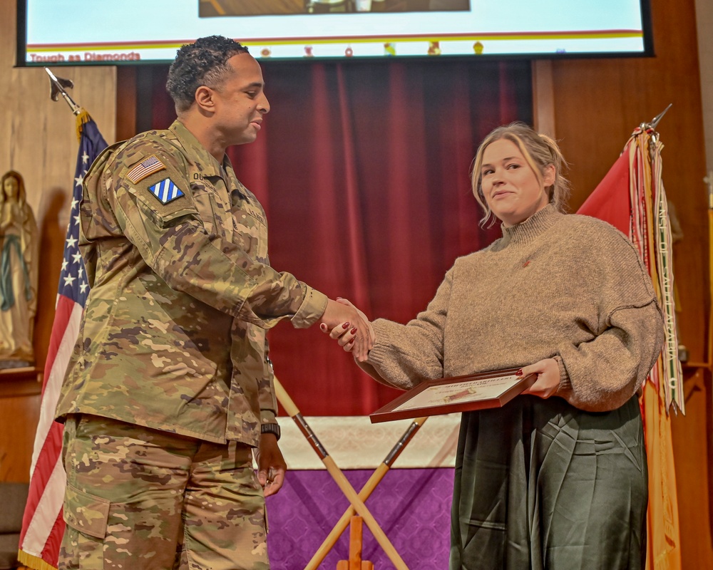 75th Field Artillery Brigade Volunteer Recognition Ceremony