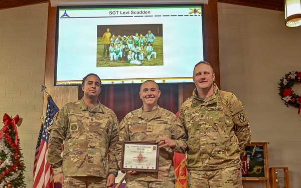 75th Field Artillery Brigade Volunteer Recognition Ceremony