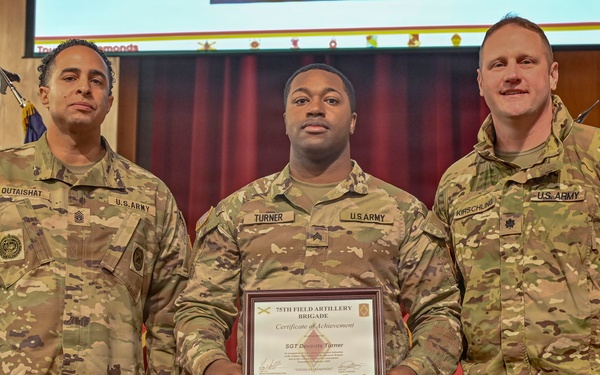 75th Field Artillery Brigade Volunteer Recognition Ceremony