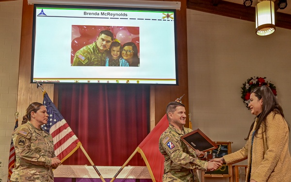 75th Field Artillery Brigade Volunteer Recognition Ceremony