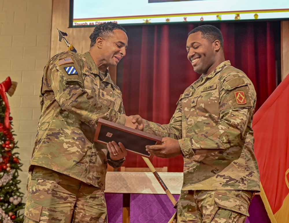 75th Field Artillery Brigade Volunteer Recognition Ceremony