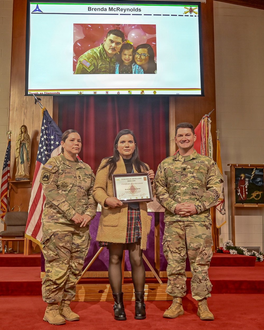 75th Field Artillery Brigade Volunteer Recognition Ceremony