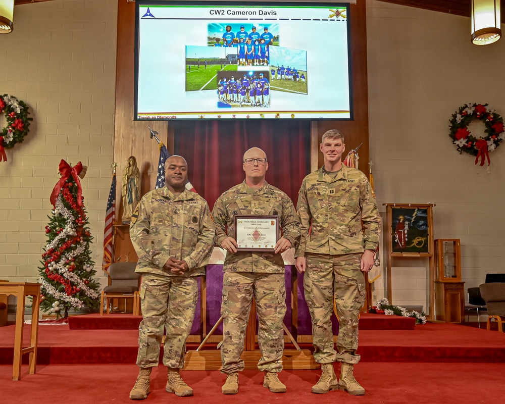 75th Field Artillery Brigade Volunteer Recognition Ceremony