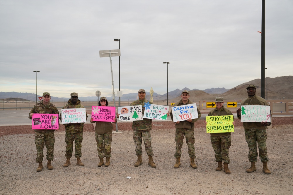 HPT and First Sergeants collaborate to spread holiday cheer