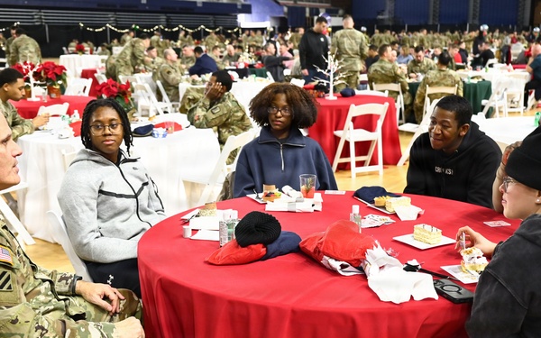 Guard members share holiday celebration at D.C. Armory