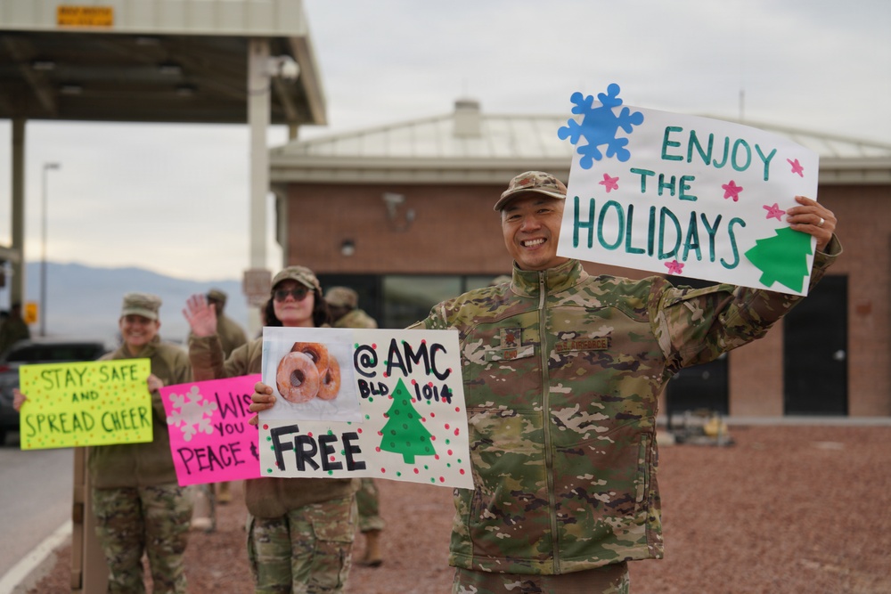 HPT and First Sergeants collaborate to spread holiday cheer