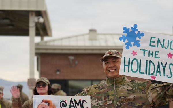 HPT and First Sergeants collaborate to spread holiday cheer