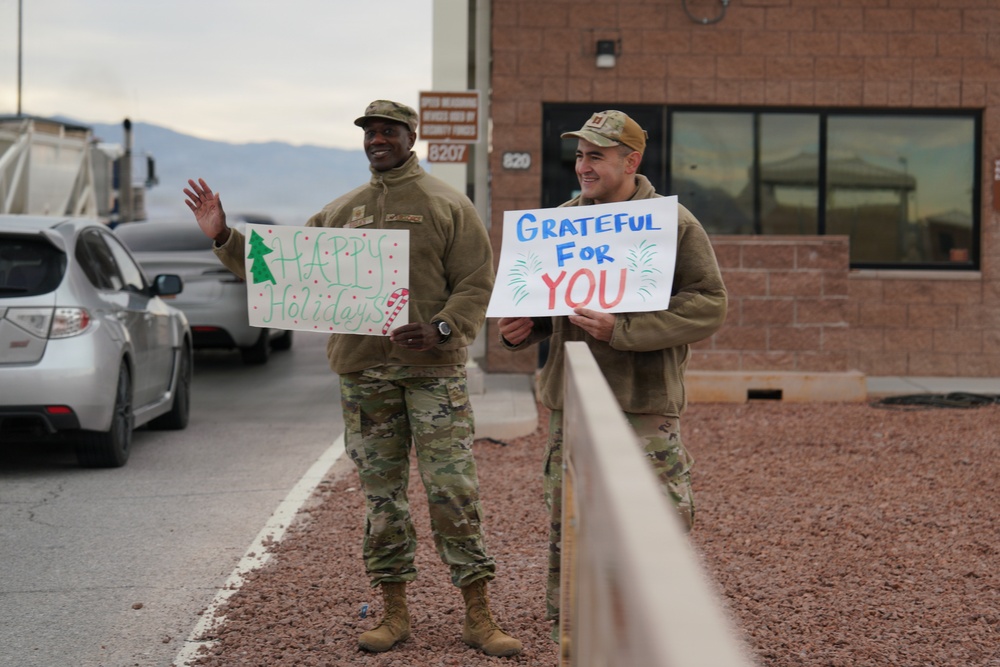HPT and First Sergeants collaborate to spread holiday cheer