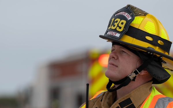 Dyess Fire, Air Traffic Control collaborate for joint exercise