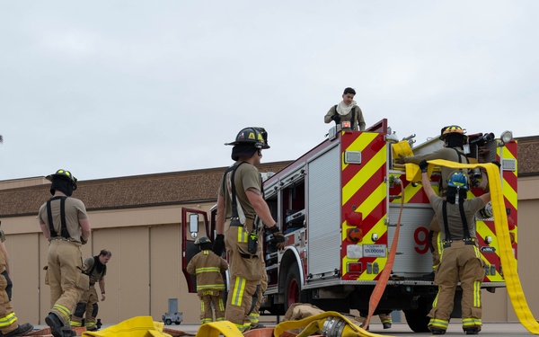 Dyess Fire, Air Traffic Control collaborate for joint exercise