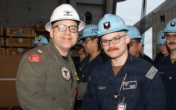 USS Carl Vinson (CVN 70) Coining Ceremony