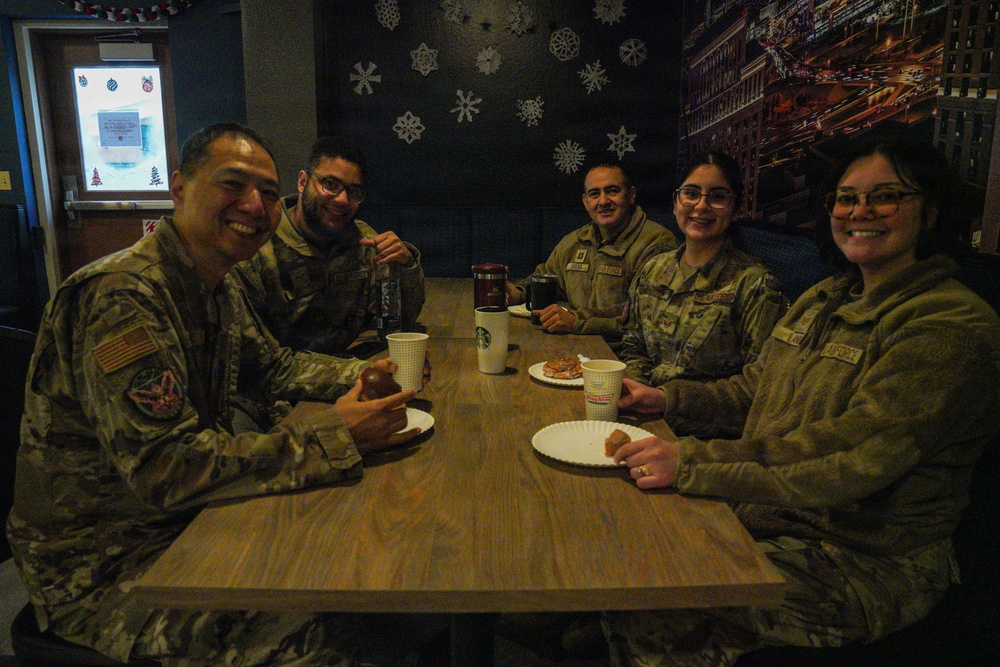 HPT and First Sergeants collaborate to spread holiday cheer