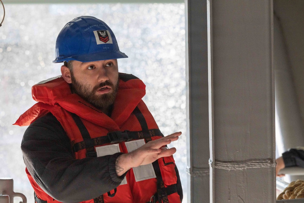 PCU John F. Kennedy RHIB Training