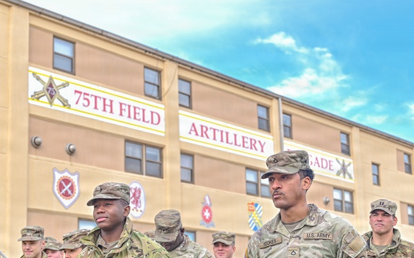 Freedom Elementary Christmas Carol for 75th FA BDE