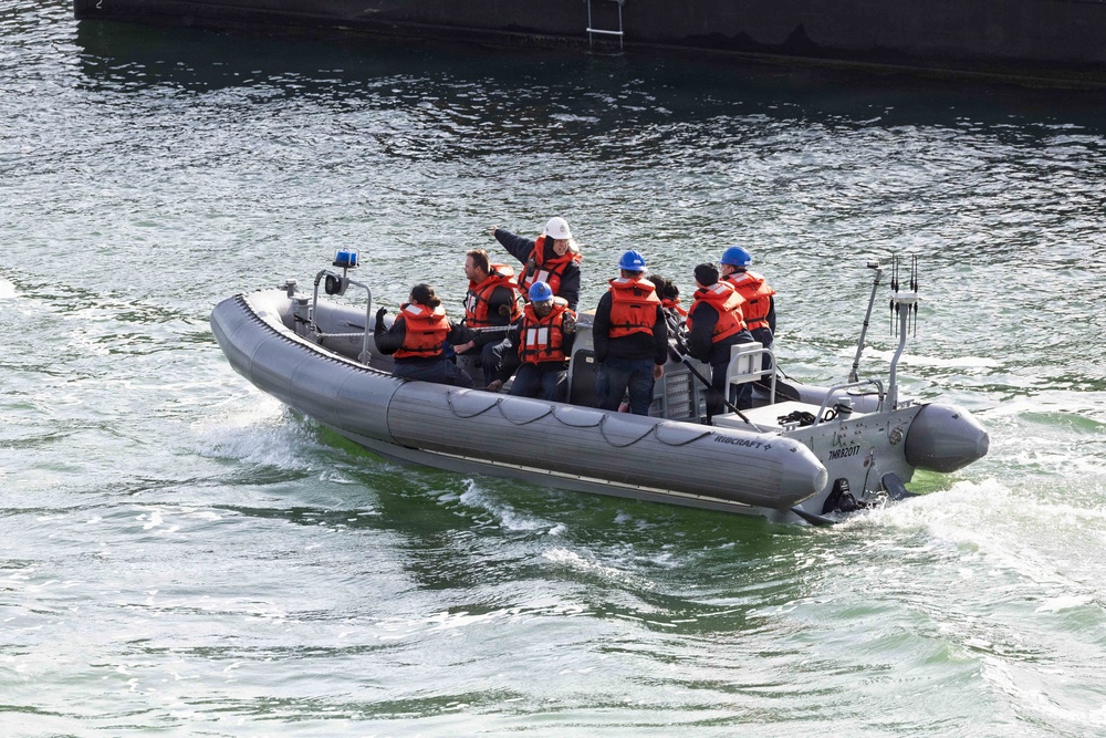 PCU John F. Kennedy RHIB Training