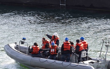 PCU John F. Kennedy RHIB Training