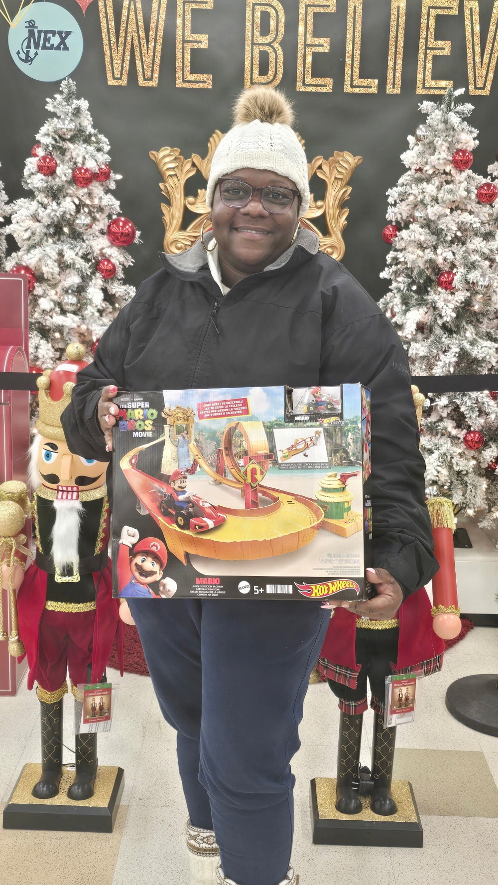 Patrons have NEX layaways paid as a holiday surprise