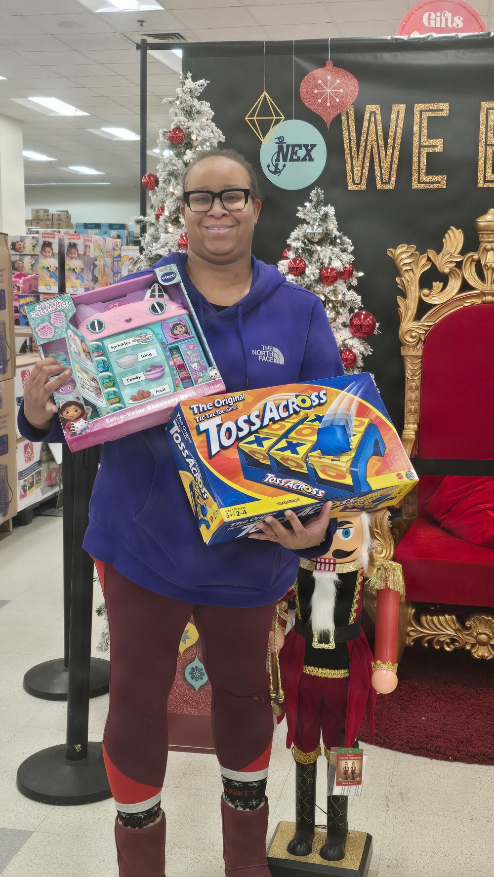 Patrons have NEX layaways paid as a holiday surprise