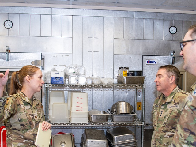 Combat Forces Command Commander Visits Schriever Space Force Base