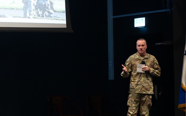CSAF, CMSAF make inaugural visit to USAFE-AFAFRICA, meets with Ramstein Airmen