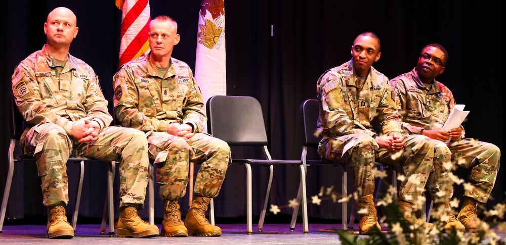 ILLINOIS NATIONAL GUARD’S 725th TRANSPORTATION COMPANY CHANGES COMMAND AFTER EUCOM DEPLOYMENT