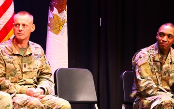 ILLINOIS NATIONAL GUARD’S 725th TRANSPORTATION COMPANY CHANGES COMMAND AFTER EUCOM DEPLOYMENT