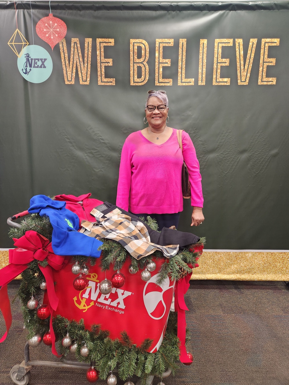 Families Believe in holiday surprises at NEX