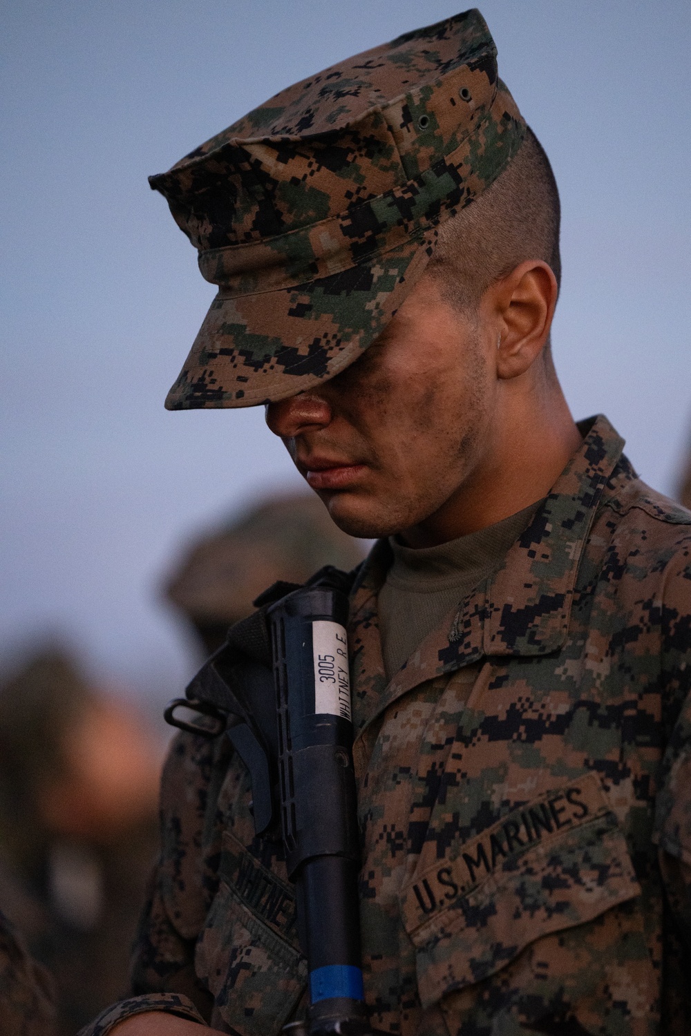 Mike Company Eagle, Globe and Anchor Ceremony