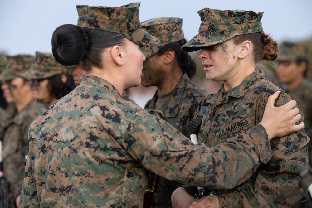 Mike Company Eagle, Globe and Anchor Ceremony