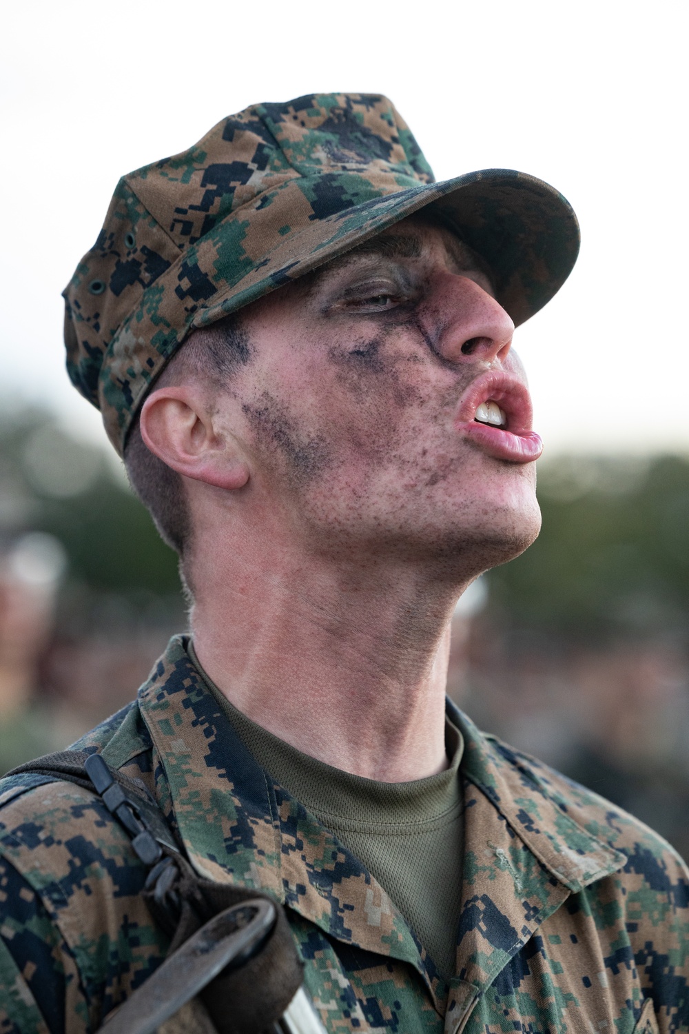 Mike Company Eagle, Globe and Anchor Ceremony