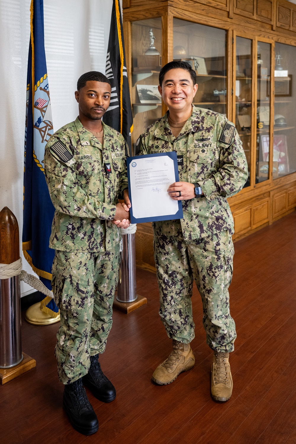 Naval Base San Diego Frocking