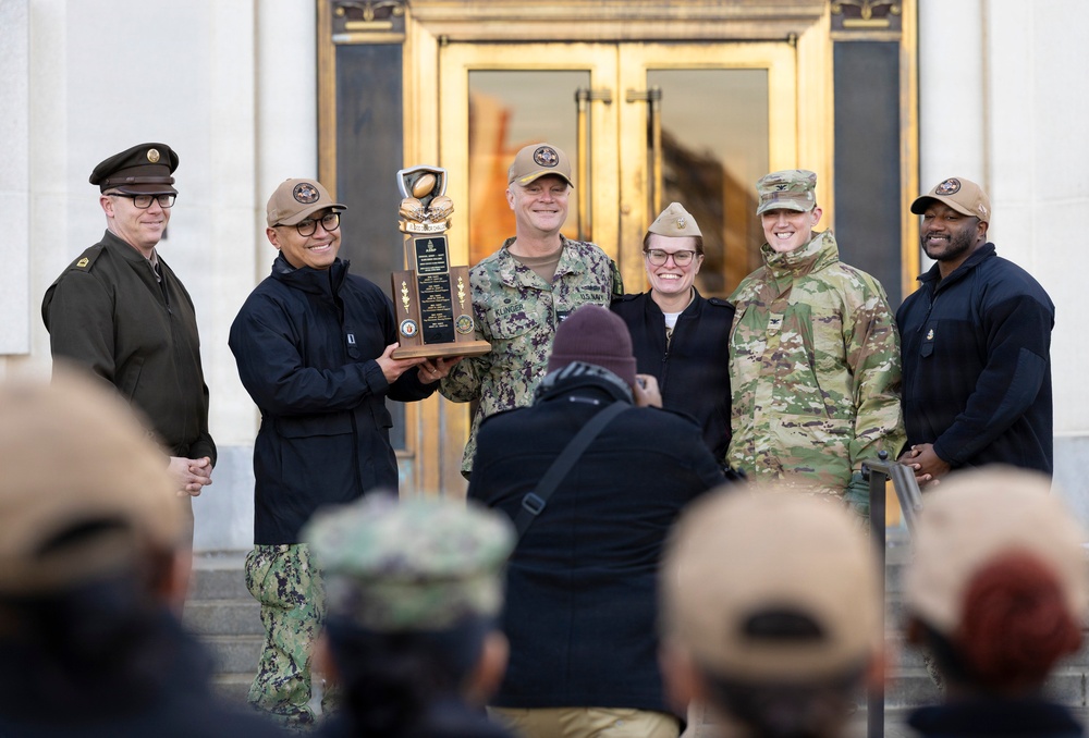 Navy Wins Army Navy Blood Drive