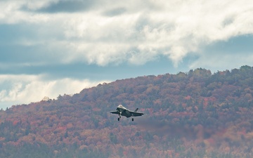 Fall Foliage Takeoff