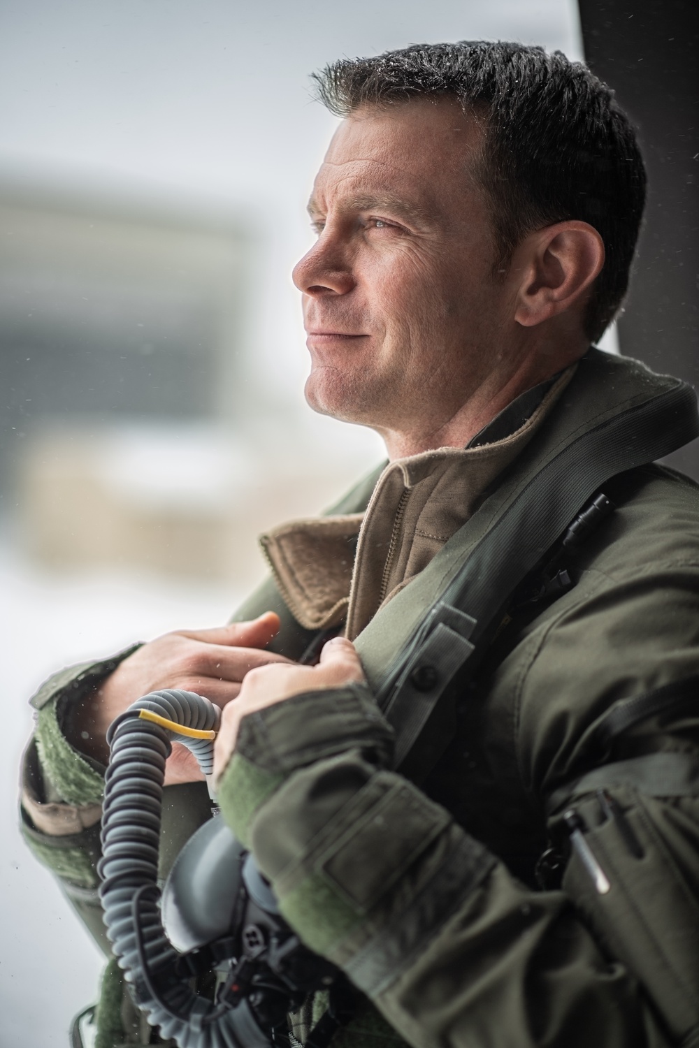 F-35A Lightning II Pilot Prepares to Step