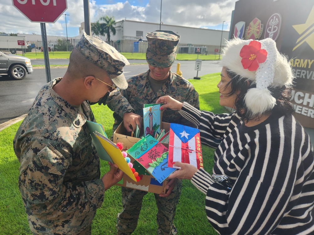 Small Hands, Big Messages: Students Support Military Personnel Deployed