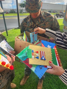 Small Hands, Big Messages: Students Support Military Personnel Deployed