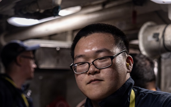 USS Bainbridge Engineering Training