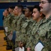 USS Ronald Reagan Frocks New 1st and 2nd Class Petty Officers