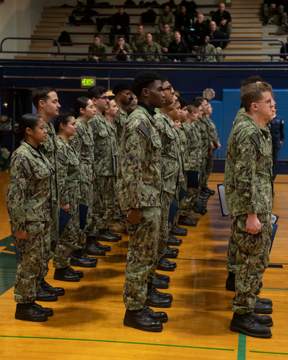 USS Ronald Reagan Frocks New 1st and 2nd Class Petty Officers