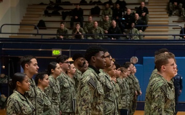 USS Ronald Reagan Frocks New 1st and 2nd Class Petty Officers