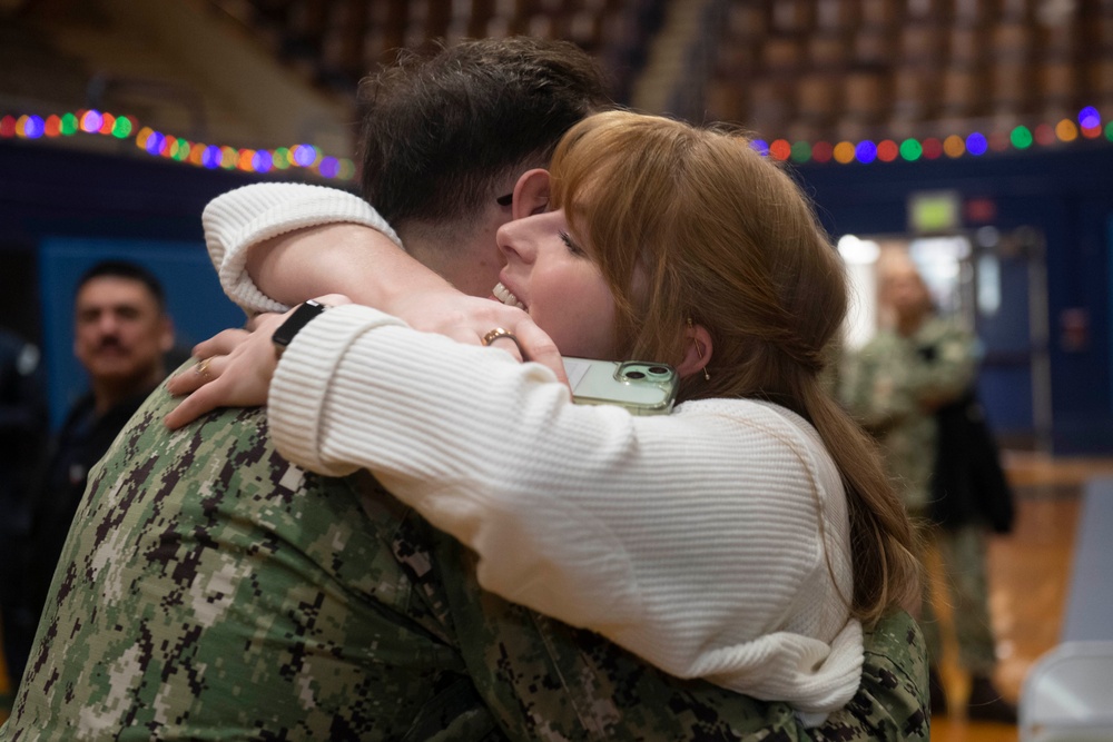 USS Ronald Reagan Frocks New 1st and 2nd Class Petty Officers