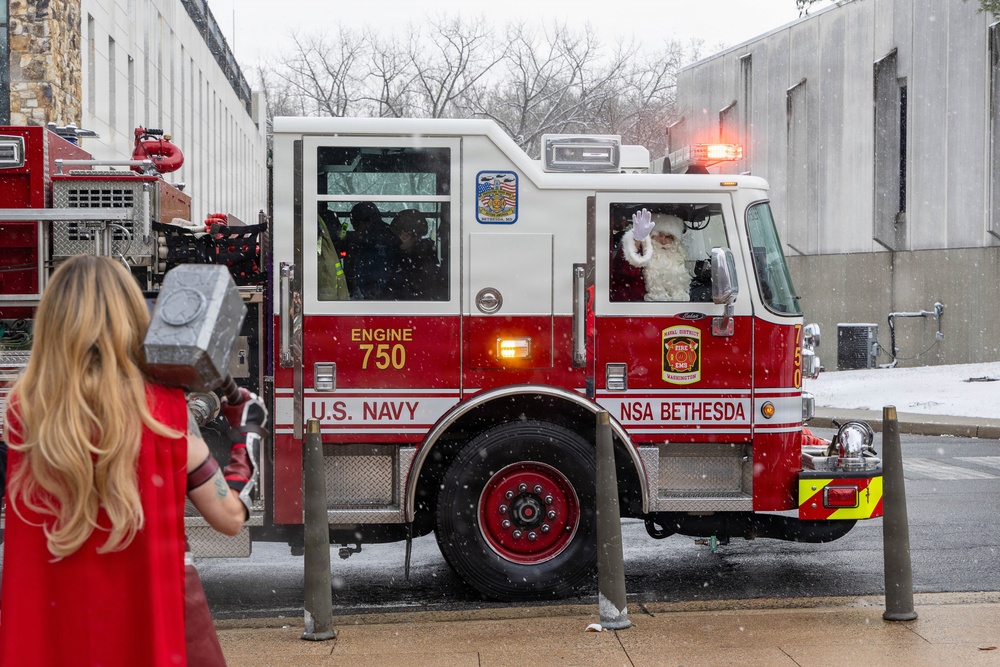 Walter Reed celebrates the holidays with annual Christmas party