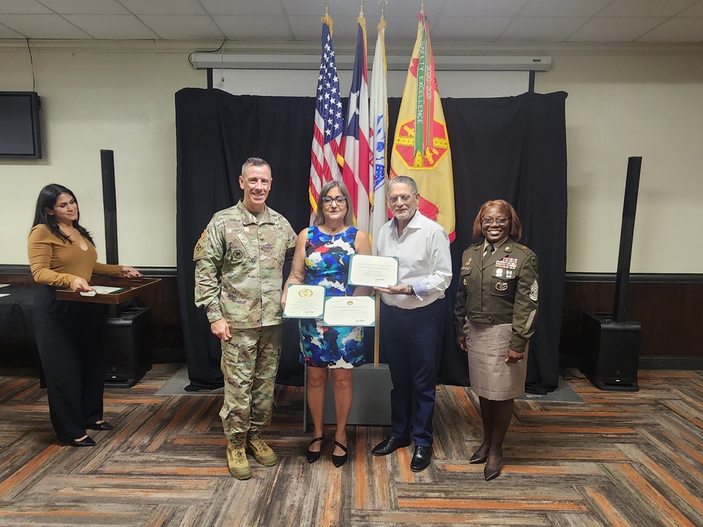 Fort Buchanan Honors Civilian Retirees for Decades of Service